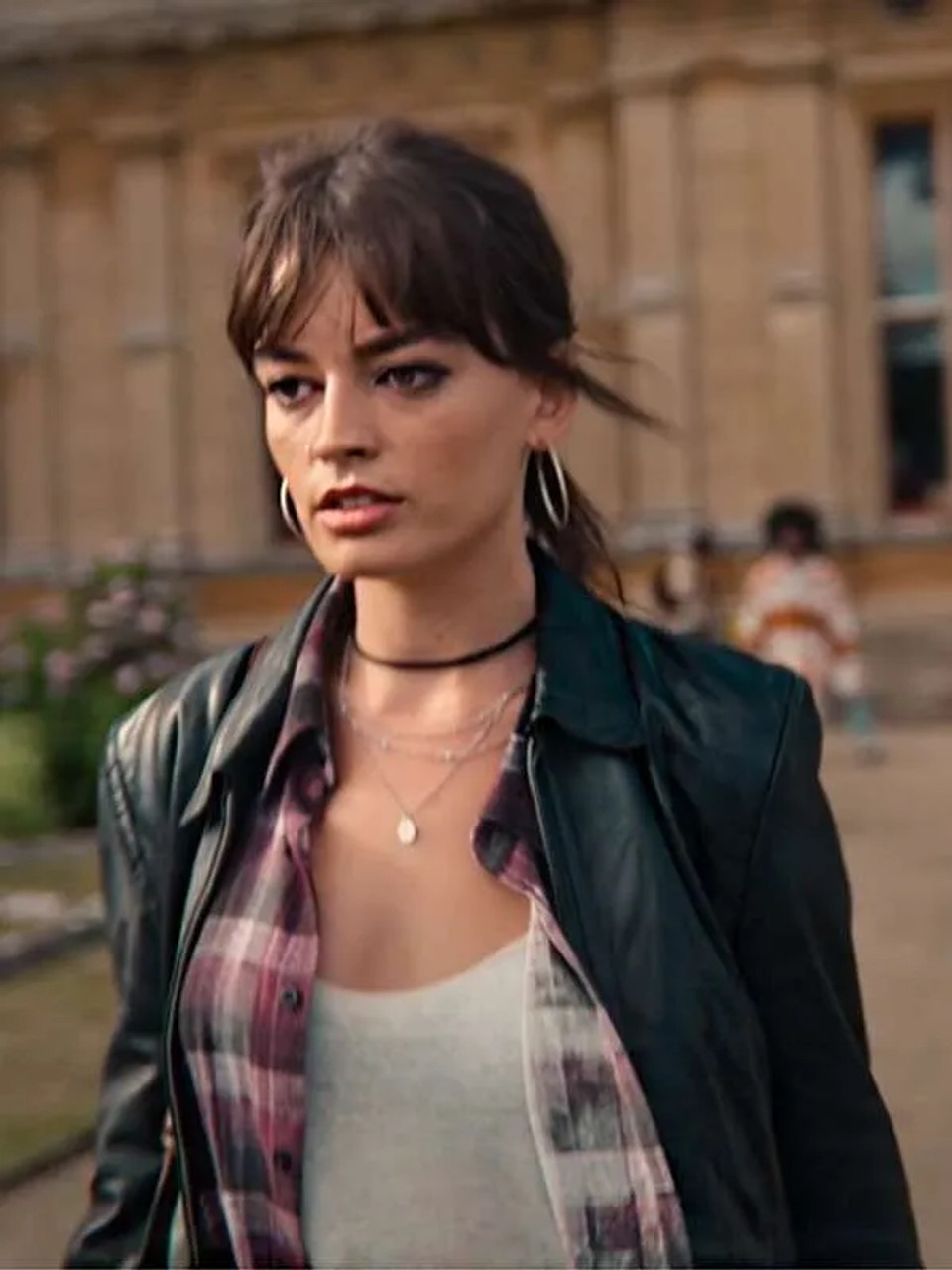 Maeve Wiley Sex Education S04 Leather Jacket 1 Sex-Education-S04-Maeve-Wiley-Black-Leather-Jacket__79361