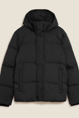Spider-Man: Across the Spider-Verse Miles Morales Black Puffer Jacket