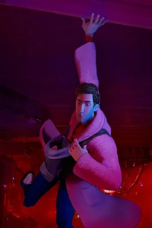 Spider-Man: Across the Spider-Verse Peter Parker Pink Coat