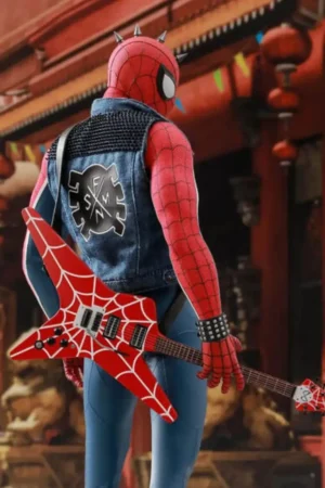 Spider-Man: Across the Spider-Verse Spider-Punk Denim Vest