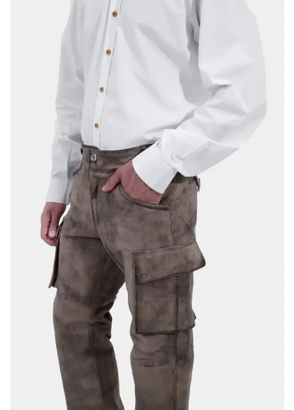 Starnberg Cargo Lederhosen Long 2 Starnberg Cargo Lederhosen Long - Image 2