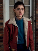 Stranger Things Nancy Wheeler Red Cotton Jacket