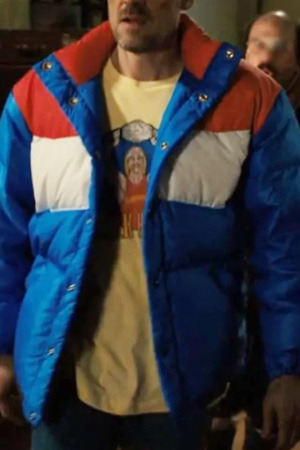 Stranger Things S04 David Harbour Puffer Jacket