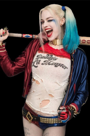 Suicide Squad Harley Quinn Red Jacket