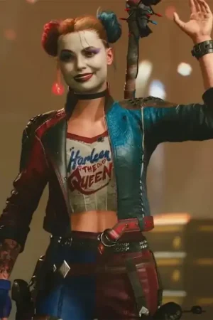 Harley Quinn Motorcycle Jacket