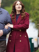 Tamla Kari Christmas At The Holly Day Inn Trench Coat