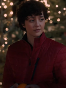 The 5-Year Christmas Party Katie Findlay Red Jacket