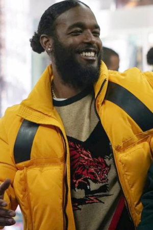 The Chi S05 Trig Taylor Puffer Yellow Jacket