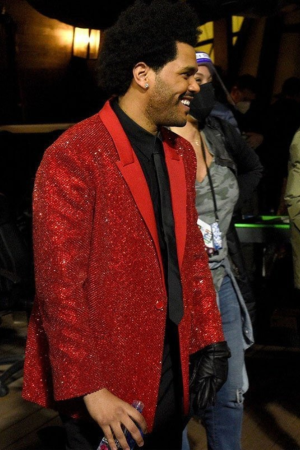 The Weeknd Super Bowl Blazer Jacket
