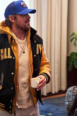 Ryan Gosling The Fall Guy 2024 Varsity Jacket