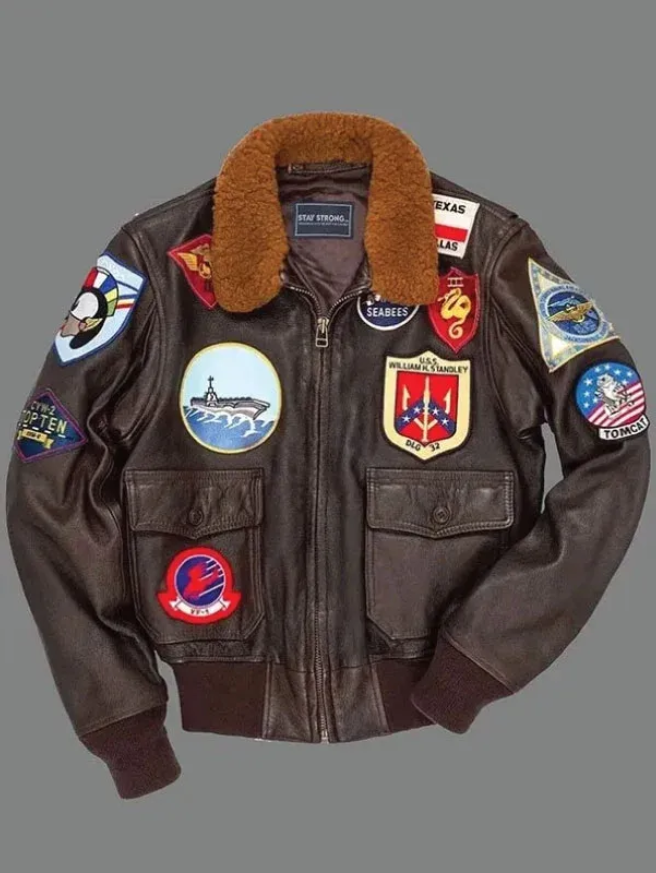 Tom Cruise Top Gun Maverick Bomber Jacket 1 Tom Cruise Top Gun Maverick Bomber Jacket