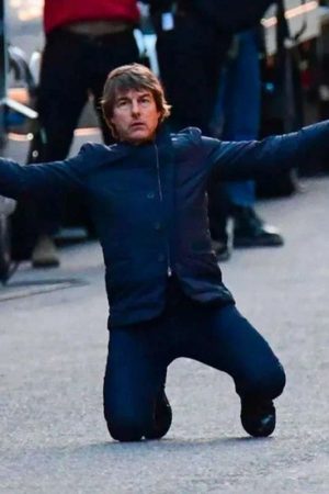 Ethan Hunt Mission Impossible The Final Reckoning Blue Jacket