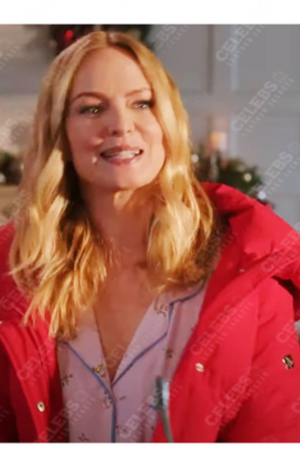 Heather Graham Best Christmas Ever Red Jacket