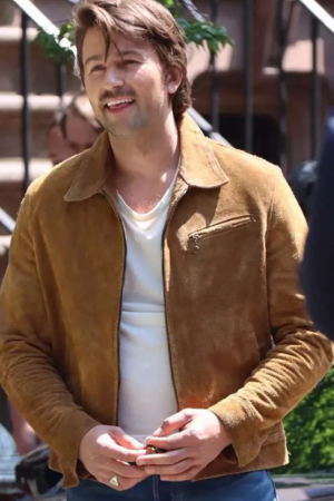 Brandon Sklenar It Ends with Us Brown Jacket