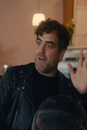 Sex Education S04 Thomas Molloy Black Leather Jacket