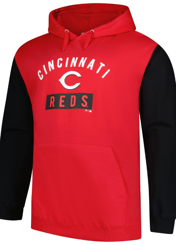 Men's Profile Elly De La Cruz Red Cincinnati Reds Big & Tall Fleece Pullover Hoodie 2 Men's Profile Elly De La Cruz Red Cincinnati Reds Big & Tall Fleece Pullover Hoodie - Image 2