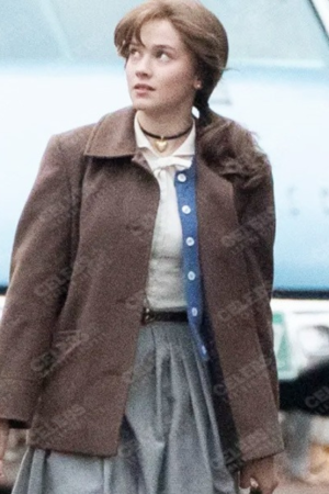 Priscilla 2023 Brown Coat