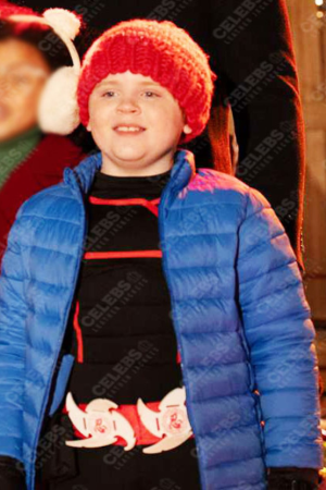 Wyatt Hunt Best Christmas Ever Blue Jacket