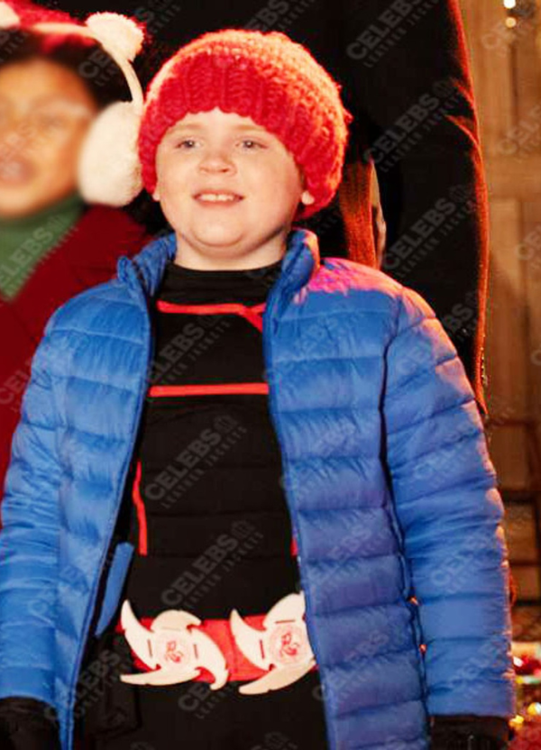 Wyatt Hunt Best Christmas Ever Blue Jacket 2 Wyatt Hunt Best Christmas Ever Blue Jacket - Image 2