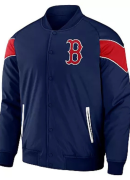 Men's Darius Rucker Collection by Fanatics Navy Boston Red Sox Baseball Raglan Full-Snap Jacket