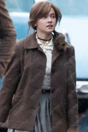 Priscilla 2023 Brown Coat