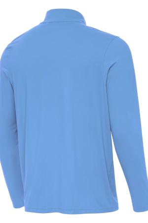 Men's Antigua Powder Blue Cincinnati Reds Intent Quarter-Zip Top