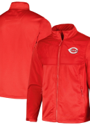 Men's Dunbrooke Heather Red Cincinnati Reds Explorer Full-Zip Jacket