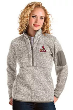 Women's Boston Red Sox 1/2 Zip Pullover Sweater