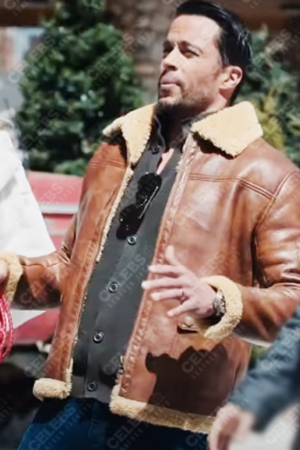 Best Christmas Ever Valentino Brown Jacket