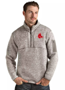 Men's Boston Red Sox 1/4 Zip Pullover Sweater