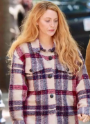 It Ends with Us Blake Lively Plaid Jacket