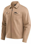 Men's�Darius Rucker Collection by Fanatics Tan Boston Red Sox Distressed Washed Full-Zip Jacket
