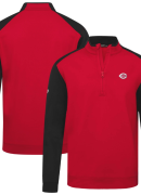 Men's Levelwear Red Cincinnati Reds Insignia 2.0 Quarter-Zip Pullover Top