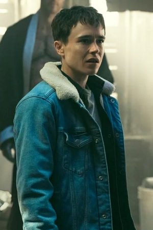 Elliot Page The Umbrella Academy S04 Denim Jacket