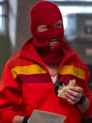 Watchmen Andrew Howard Red Varsity Jacket