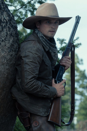 Yellowstone 1923 TV Series Darren Mann Brown Jacket