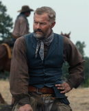 Yellowstone 1923 TV Series James Badge Dale Blue Cotton Vest