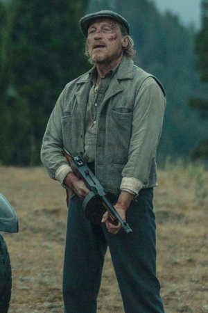 Yellowstone 1923 TV Series Jerome Flynn Grey Vest