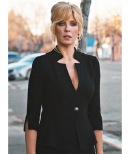 Yellowstone Kelly Reilly Notch Neck Black Jacket