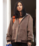 Yellowstone Monica Dutton Brown Hooded Jacket