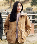 Yellowstone S02 Monica Dutton Shearling Jacket