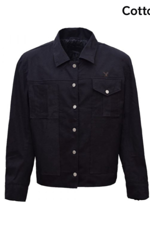 Yellowstone S05 Rip Wheeler Black Cotton Jacket