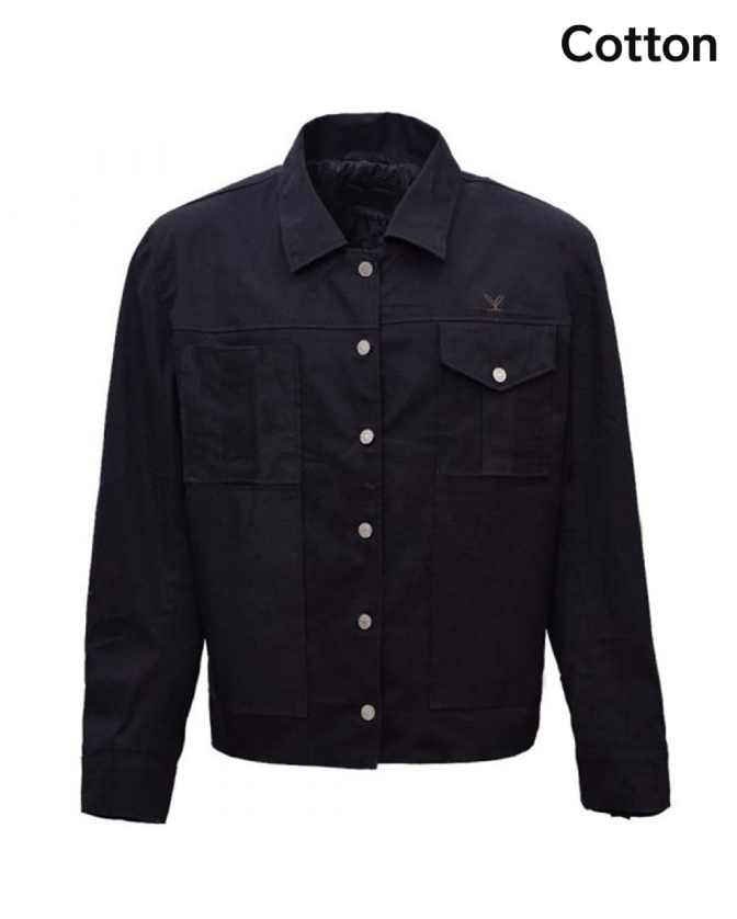 Yellowstone S05 Rip Wheeler Black Cotton Jacket 1 Yellowstone S05 Rip Wheeler Black Cotton Jacket