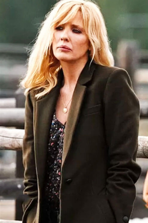 Yellowstone Season 4 Beth Dutton Green Coat