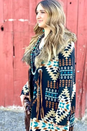 Yellowstone Beth Dutton Tribal Coat