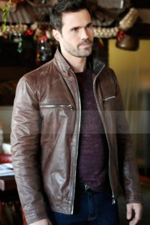 Grant Ward Agents of Shield Brett Dalton Brown Jacket
