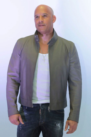 Vin Diesel Leather Jacket #1
