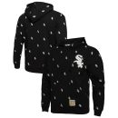 Men's Chicago White Sox Mitchell & Ness Black Repeat Pullover Hoodie