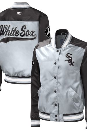 Women's Chicago White Sox Starter Silver The Legend Full-Snap Jacket