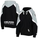 Women's Chicago White Sox Starter Black/Silver Hail Mary Full-Zip Hoodie